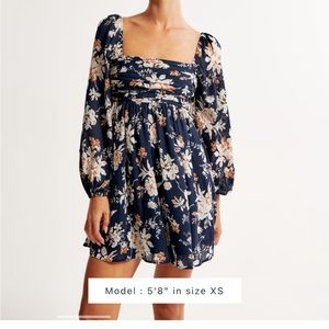 Emerson balloon sleeve mini dress